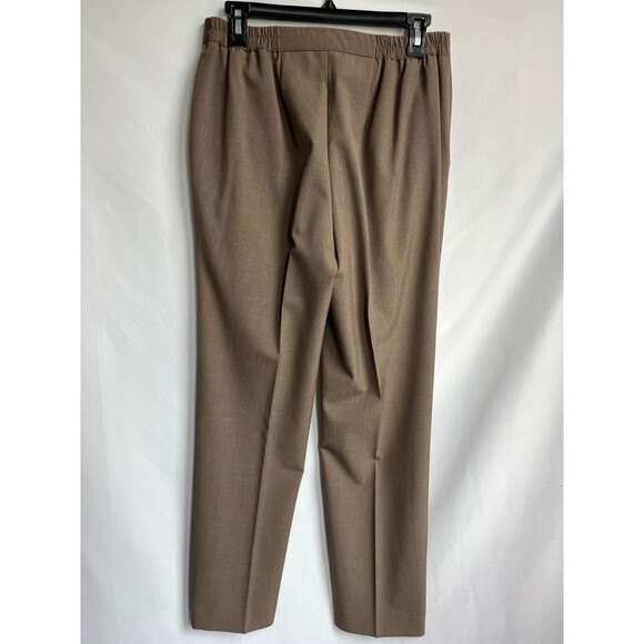 Drapers and Damons Brown Pull On Trousers Pants Size S Bi Stretch Minimalist - Picture 4 of 8